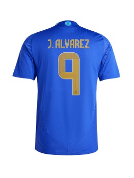 Argentinien Julian Alvarez #9 Auswärtstrikot Copa America 2024 Kurzarm